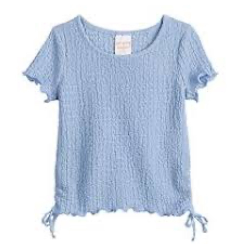 Jumping Beans Short Sleeve Crinkle T-Shirt